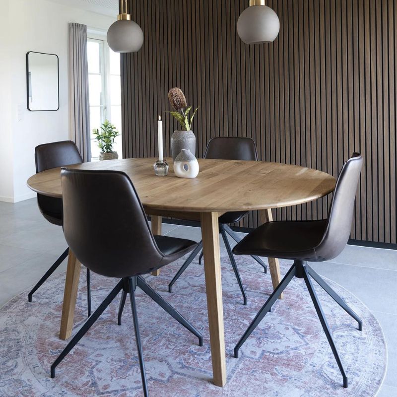 House Nordic Metz spisebord fremstillet af egetræ