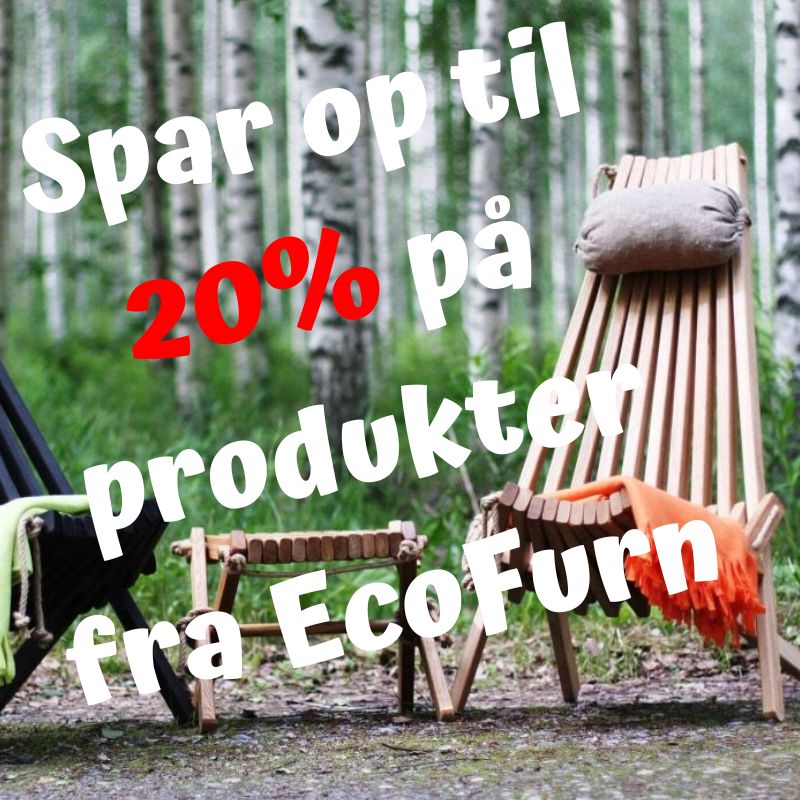 Spar op til 20% på produkter fra EcoFurn