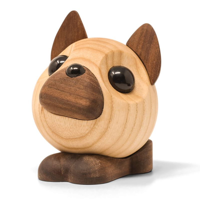 Fablewood træfigur voksen bulldog