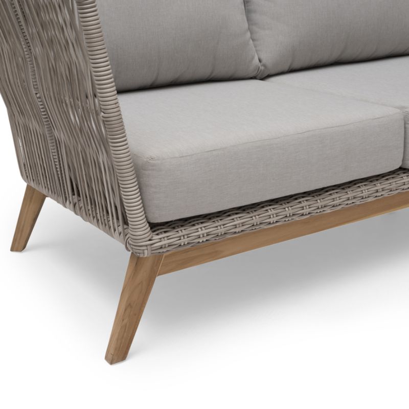 Hjørnesofa i teaktræ