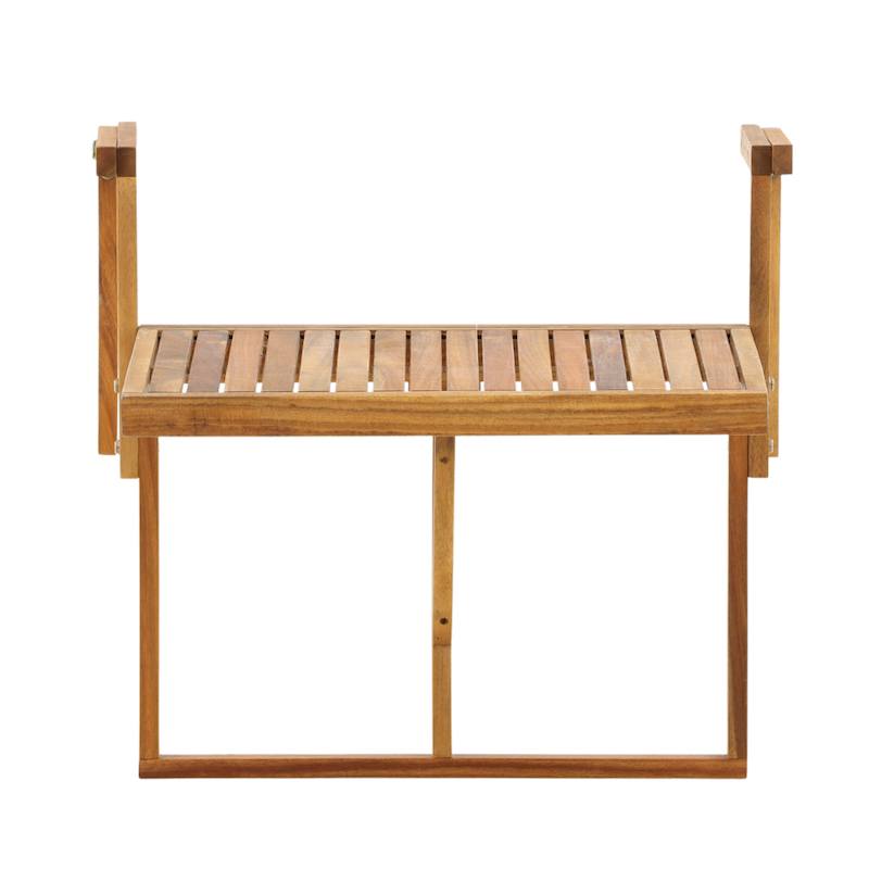 Balkonbord i træ på 60x48x45 cm