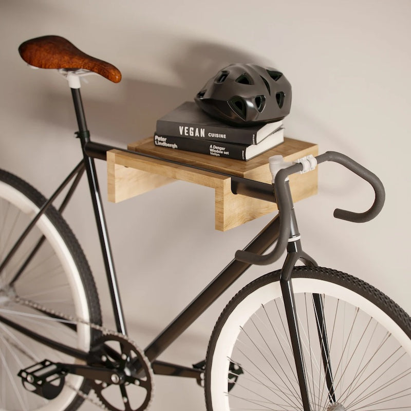 Cykelophæng i træ | Køb cykelholder til væg her Fri fragt – Wood To You