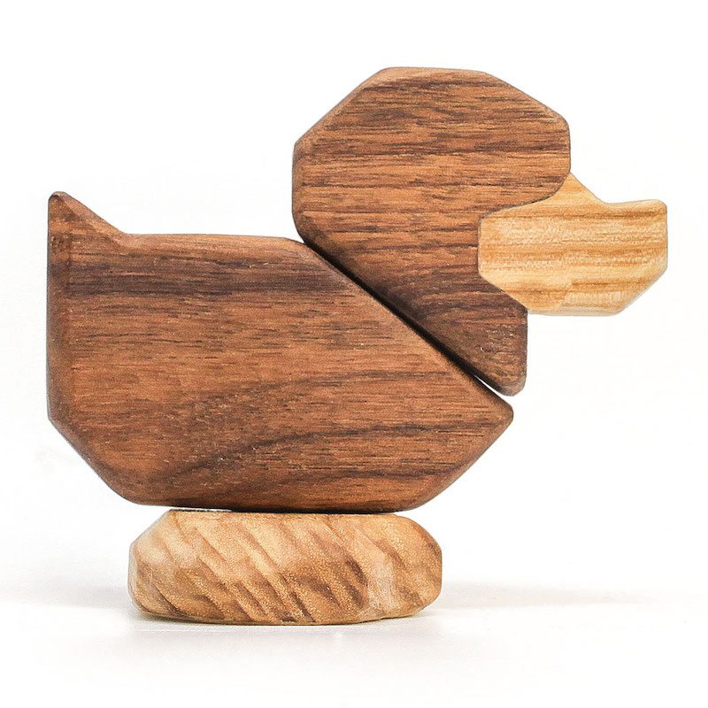 FableWood Ællingen træfigur med magneter