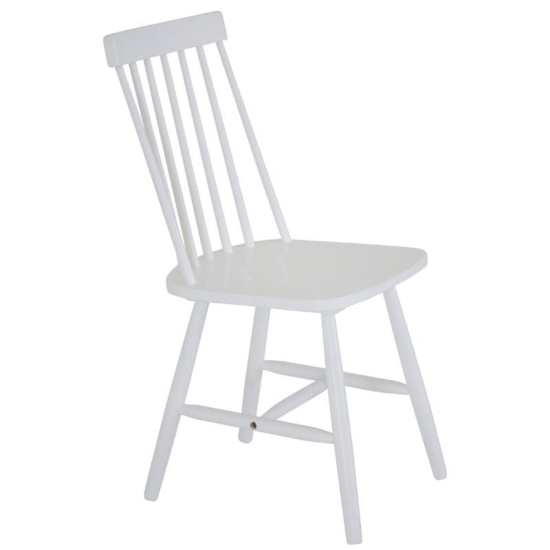 Hvid Lönneberga spisebordsstol fra Venture Design