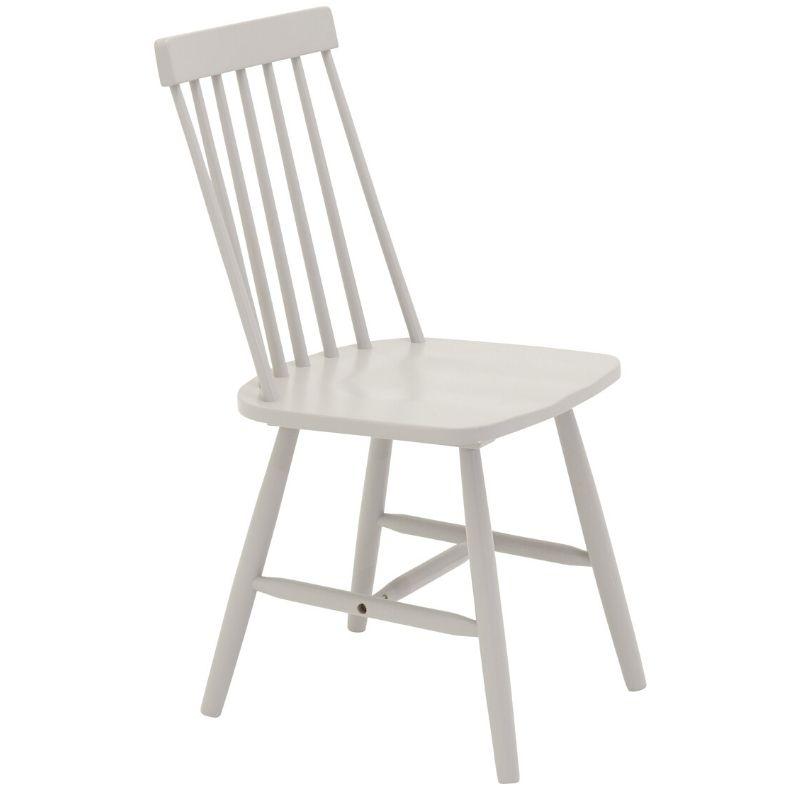 Lysegrå Lönneberga spisebordsstol fra Venture Design