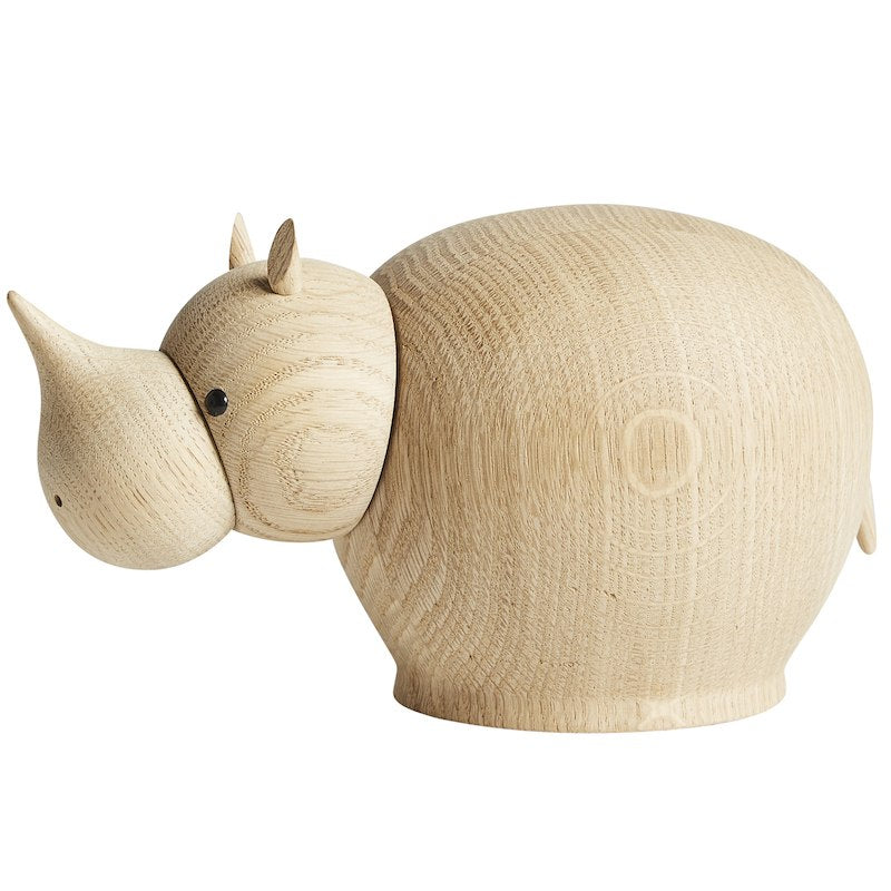 Mellem næsehorn figur med flot dansk design