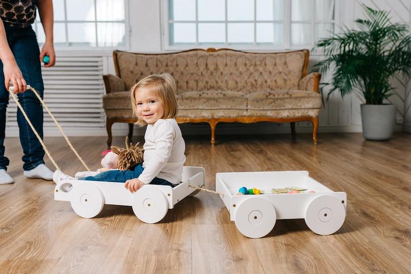 Smart vogn til legetøj, bamser m.m.