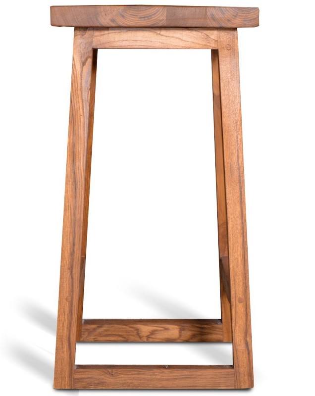 Træ barstol med højde på 75 cm