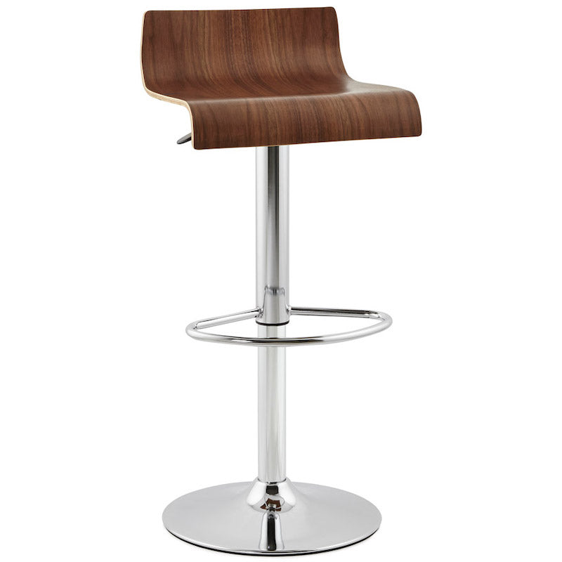 Valnot barstol i valnøddetræ fra Kokoon Design