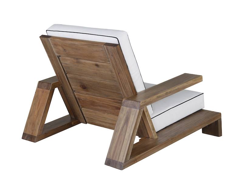 Venture Design Doria loungestol i træ